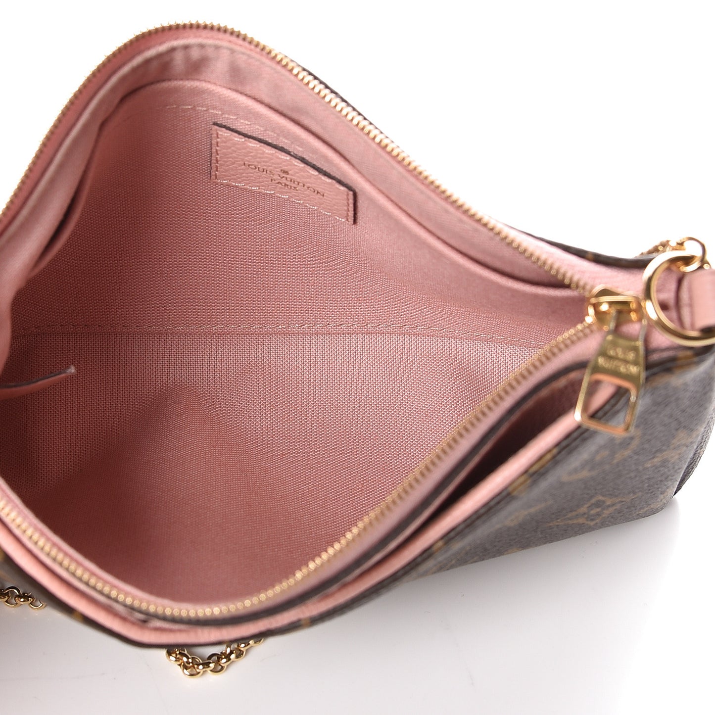 Monogram Pallas Clutch Rose Poudre