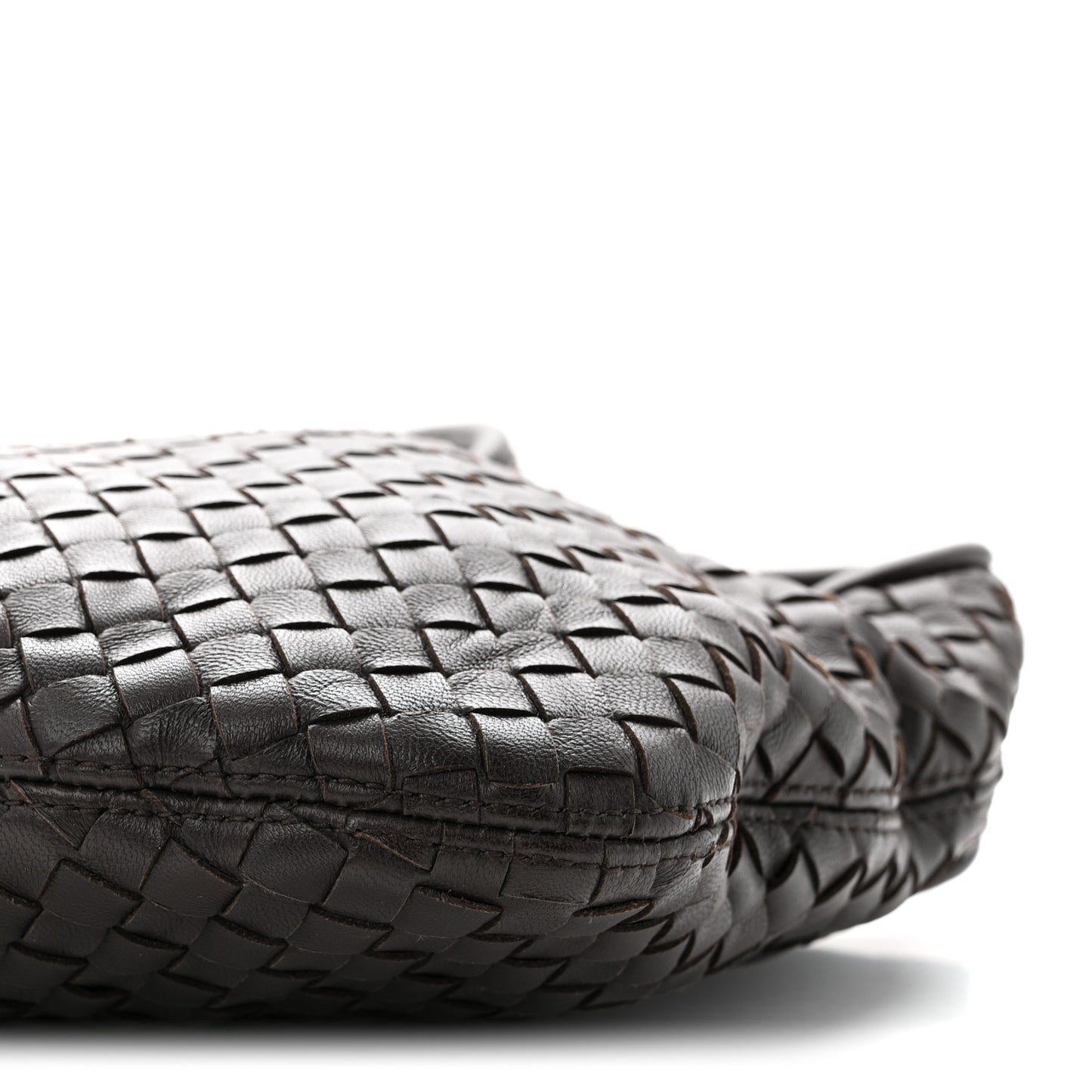 Nappa Intrecciato Small Veneto Crossbody Bag Fondant