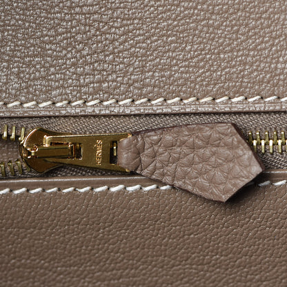 Hermes Togo Birkin 35 Etoupe 16 of 32