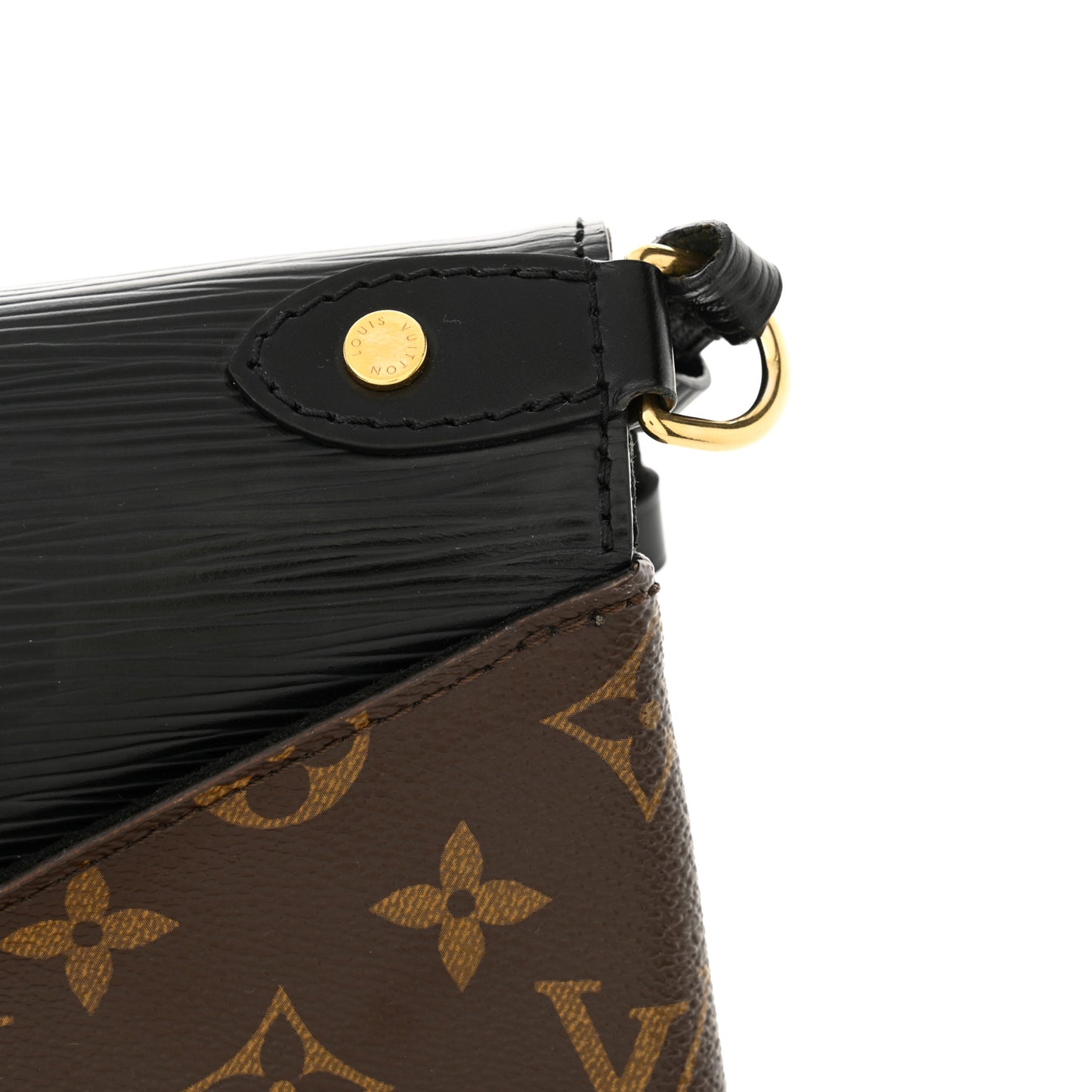 Epi Monogram Saint Michel Black
