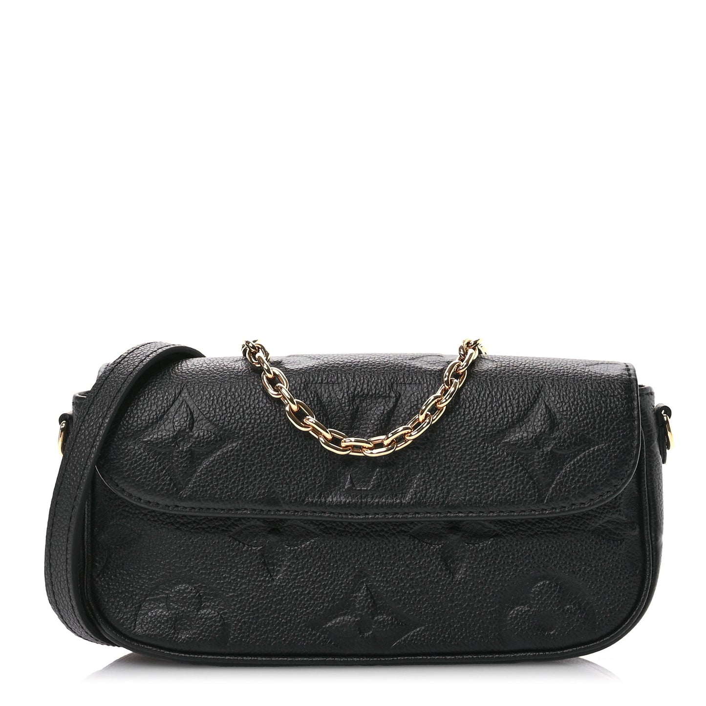 Empreinte Monogram Giant Ivy Wallet On Chain Black
