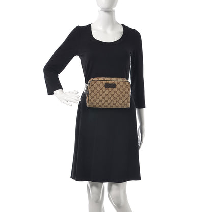 Gucci Monogram Belt Bag Dark Brown 2 of 10