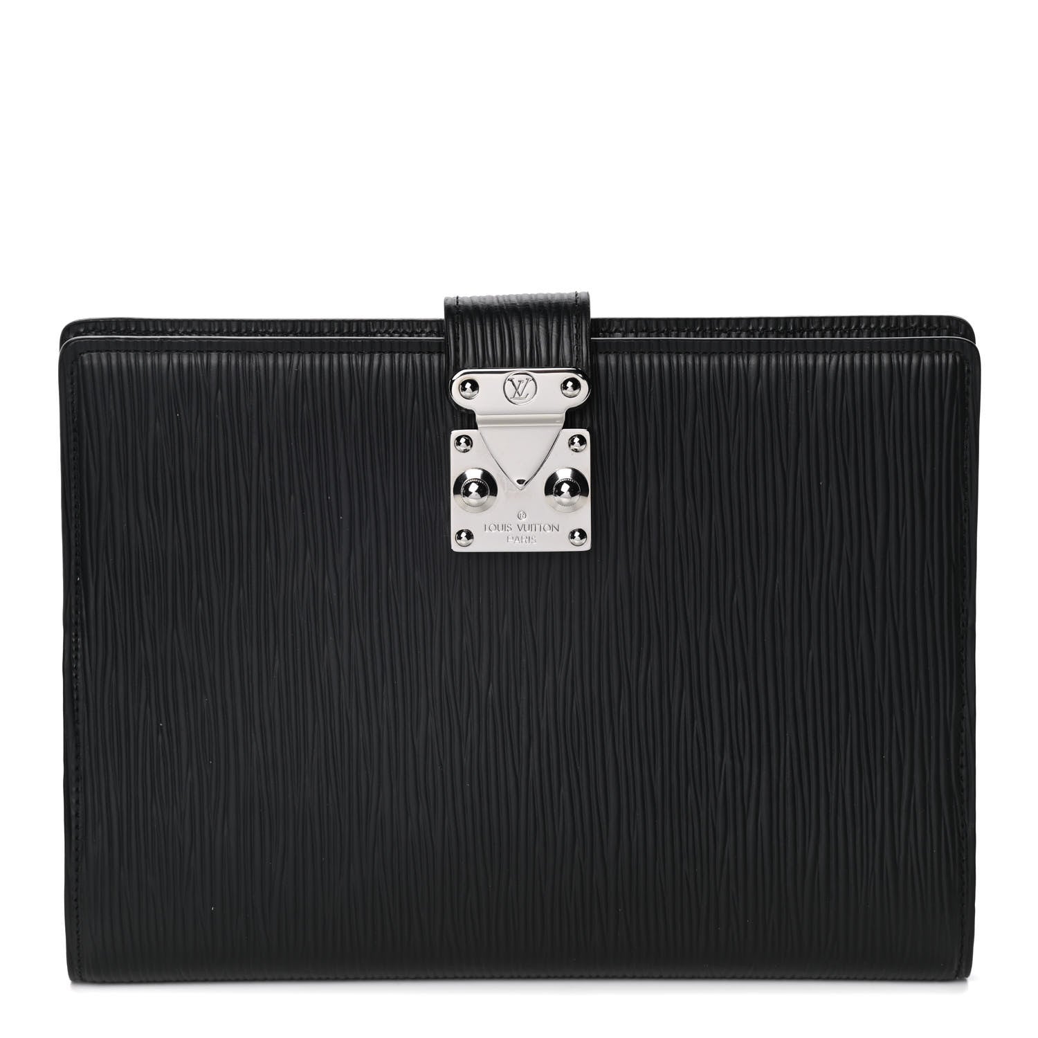 Louis Vuitton Epi Paul Notebook Cover MM Black 1 of 8