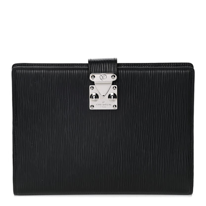Louis Vuitton Epi Paul Notebook Cover MM Black 1 of 8