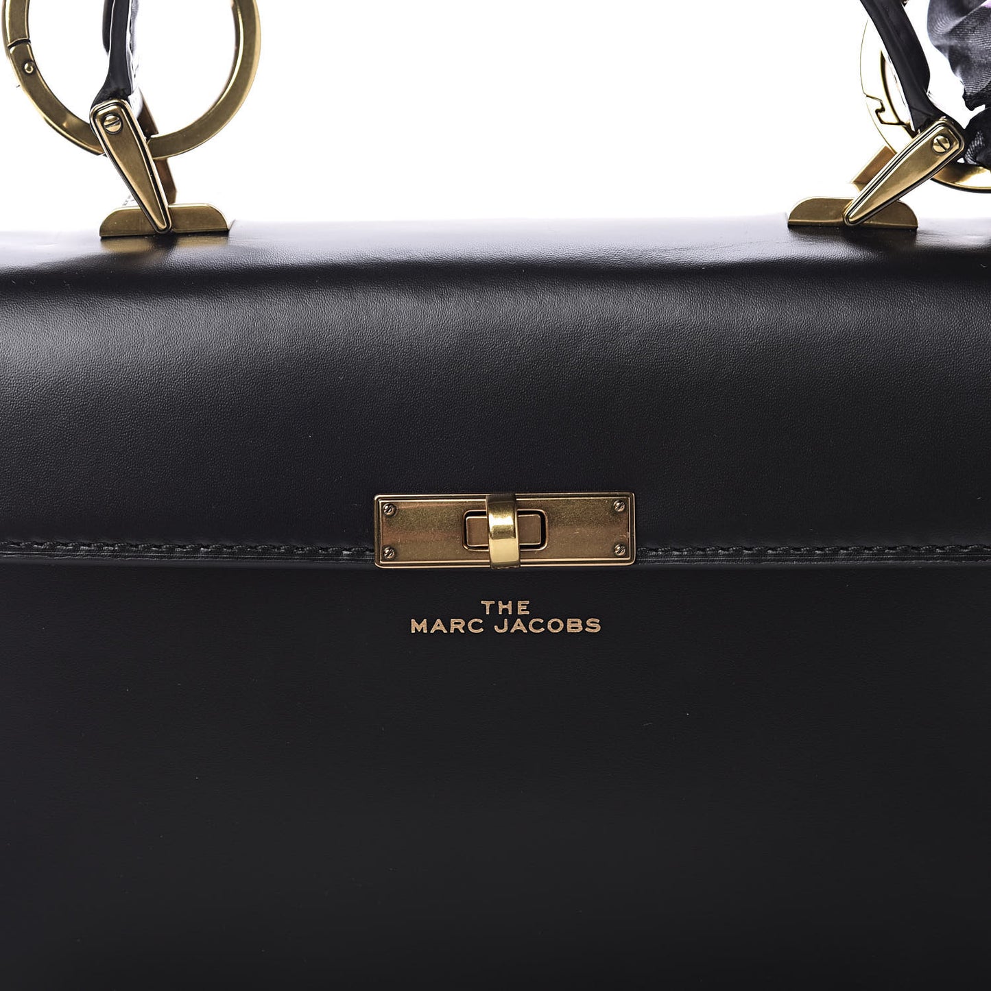Calfskin The Downtown Shoulder Bag Black