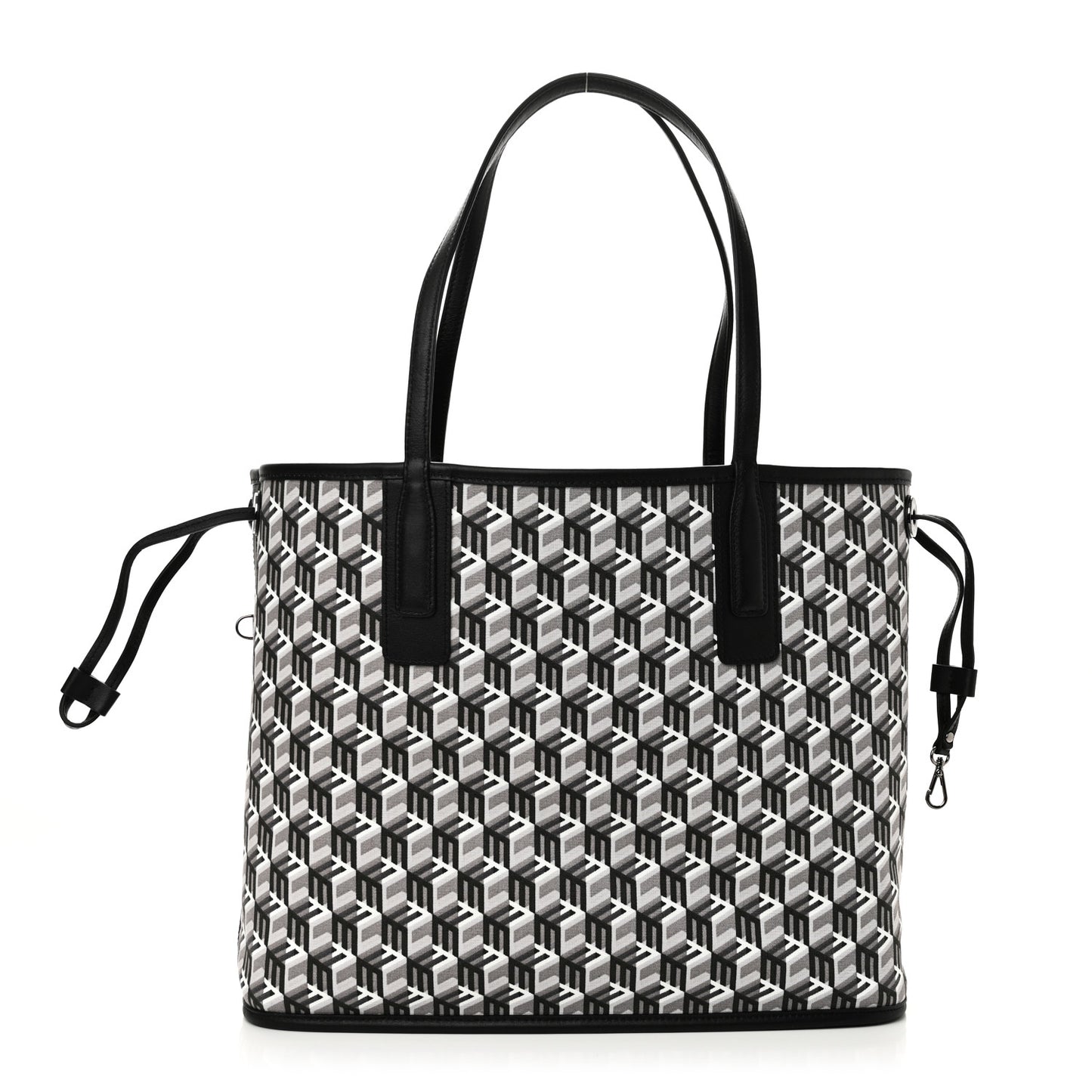 Visetos Medium Liz Reversible Shopper Tote Black