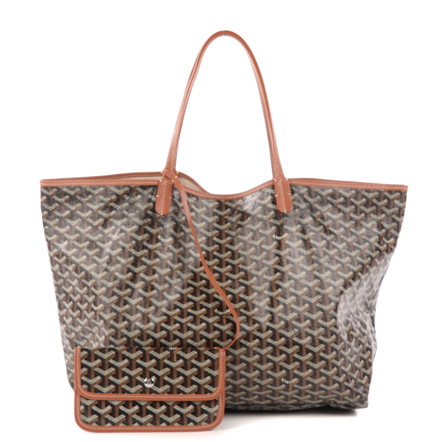 Goyard Goyardine Saint Louis GM Black Gold 1 of 8