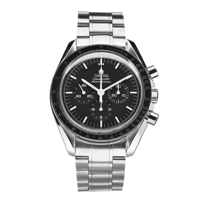 Omega Stainless Steel 42mm Speedmaster Moonwatch Professional Chronograph Manual Winding Watch Black 3570.50.00 1 of 9
