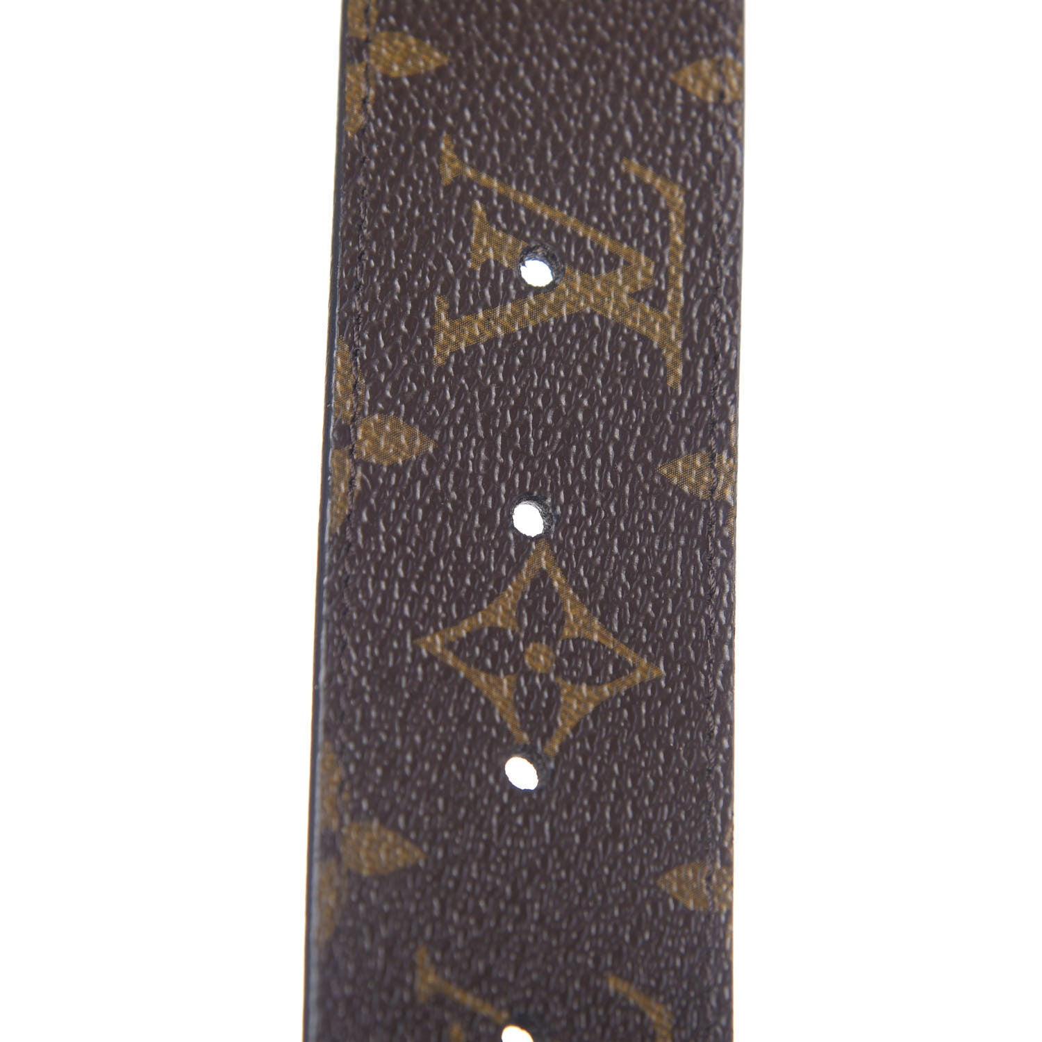 Louis Vuitton Monogram Calfskin 40mm LV Initiales Reversible Belt 100 40 Black 4 of 5