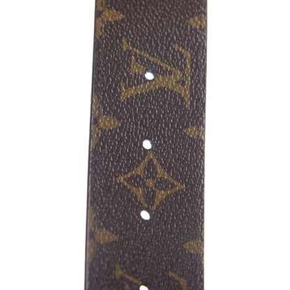 Louis Vuitton Monogram Calfskin 40mm LV Initiales Reversible Belt 100 40 Black 4 of 5