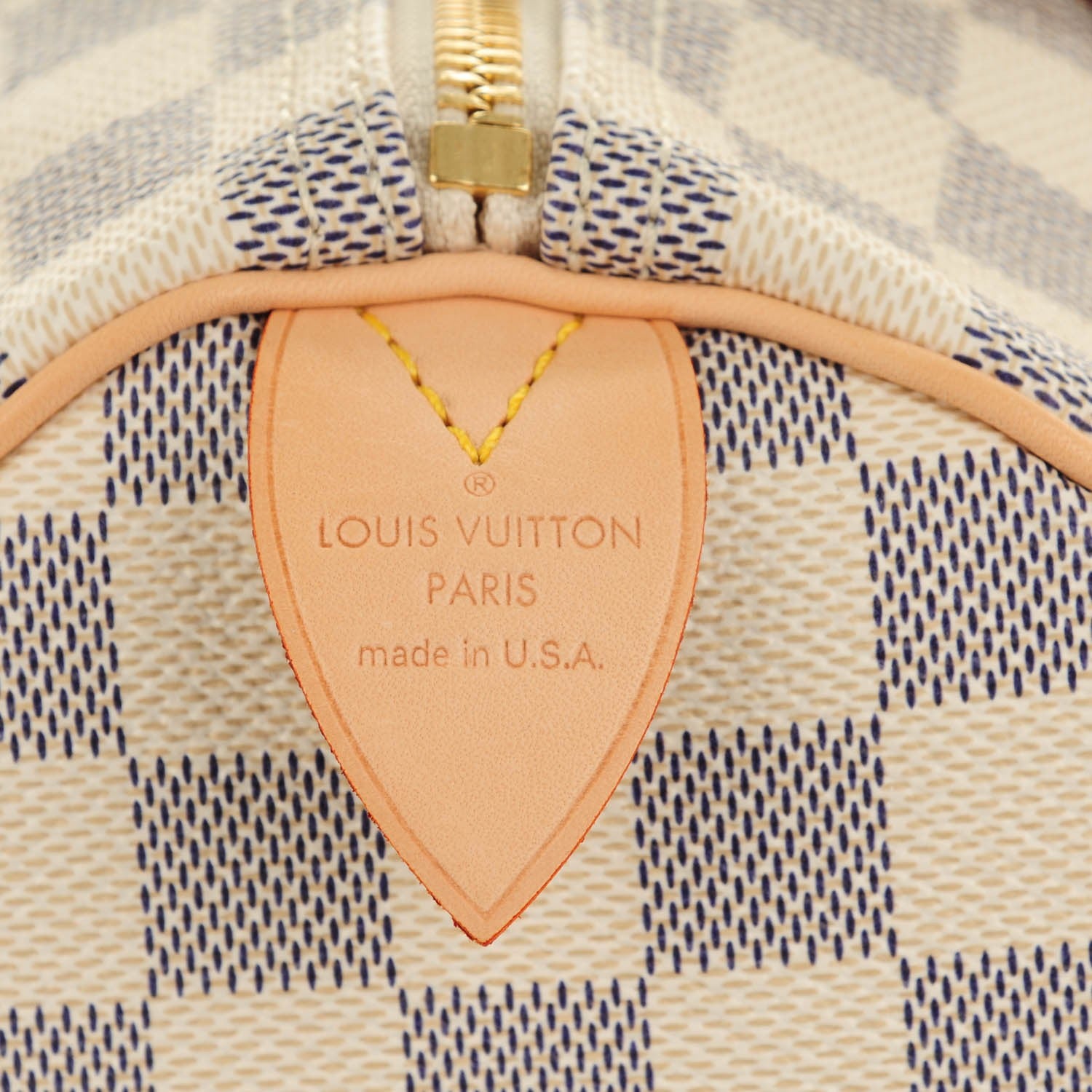 Louis Vuitton Damier Azur Speedy 30 6 of 7