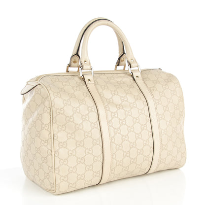 Gucci Guccissima Medium Joy Boston Off White 3 of 8