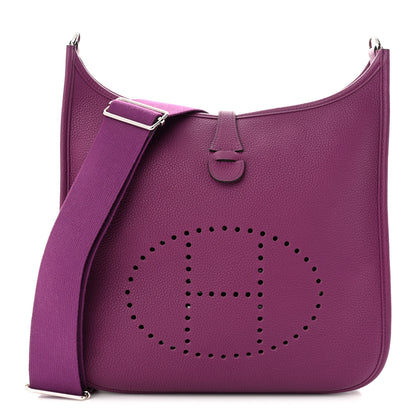 Hermes Taurillon Clemence Evelyne III PM Anemone 1 of 11