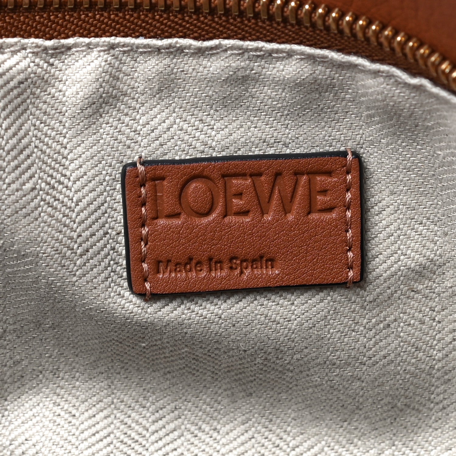 Loewe Calfskin Medium Puzzle Bag Tan Medium Pink 8 of 9