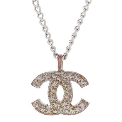 Chanel CC Necklace Silver 4 of 5