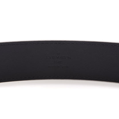 Louis Vuitton Calfskin 35mm Pont Neuf Belt 95 38 Black 5 of 9