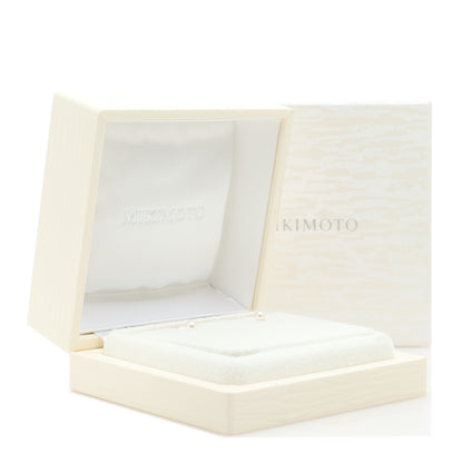 Mikimoto 18K Yellow Gold Akoya Pearl 4-4.5mm Stud Earrings 4 of 4