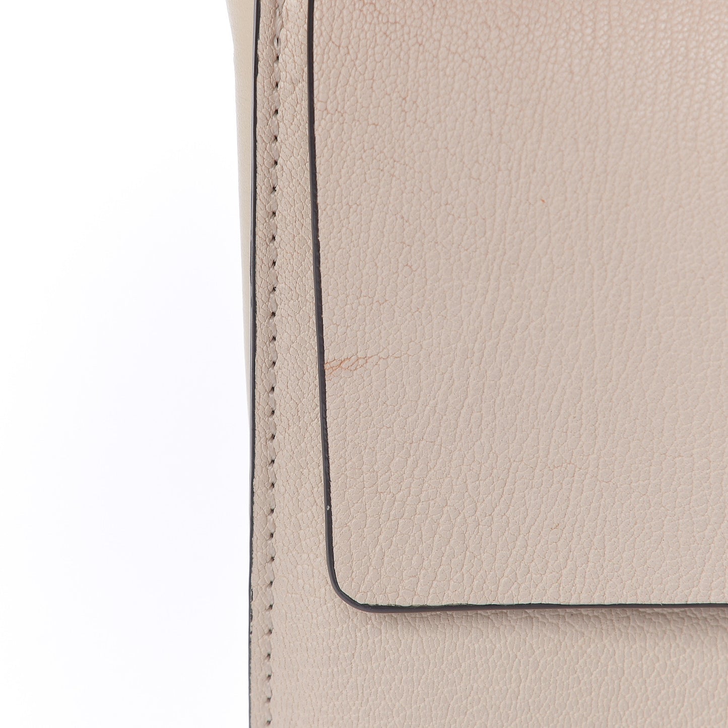 Goatskin Small Faye Shoulder Bag Tan