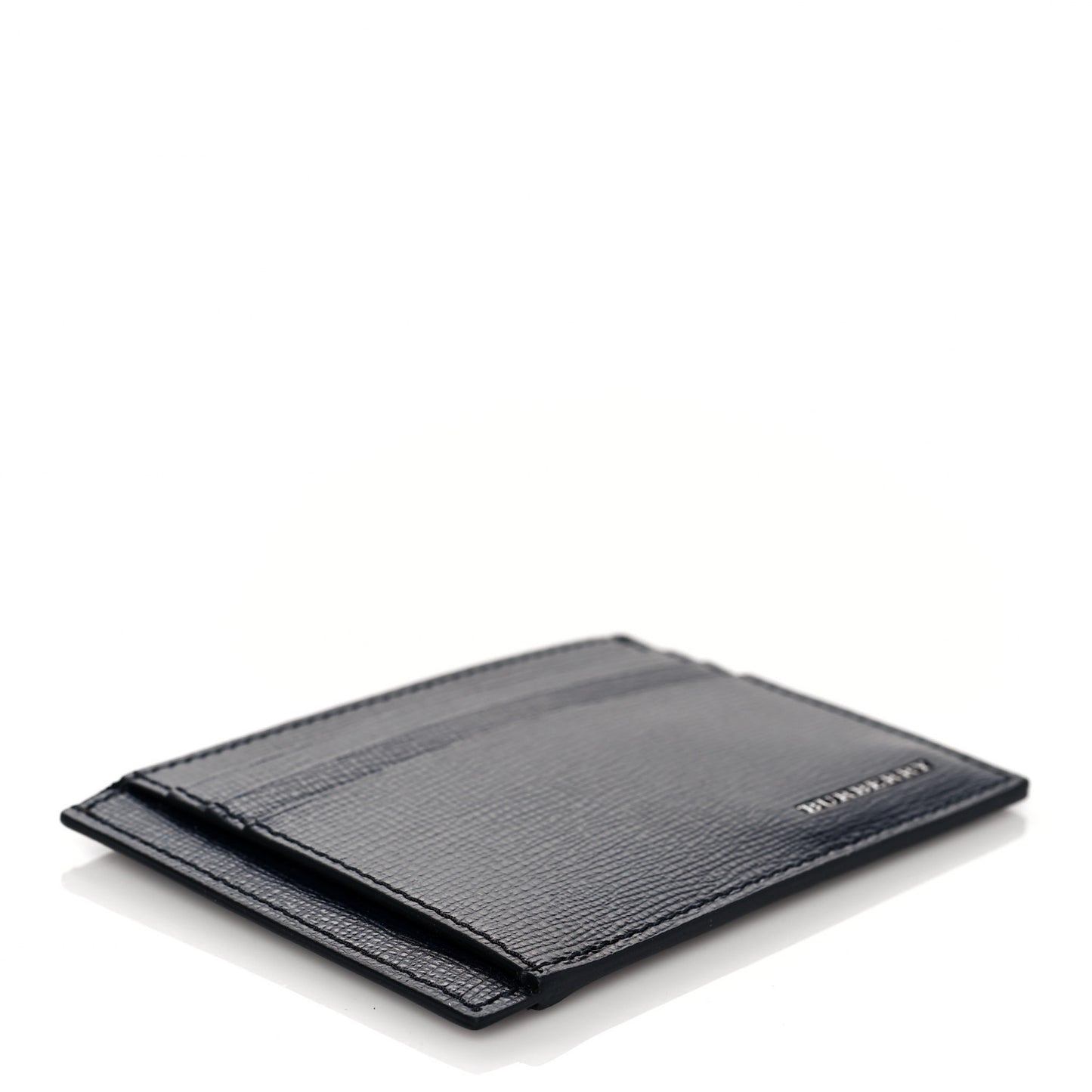 Calfskin Card Holder Dark Navy