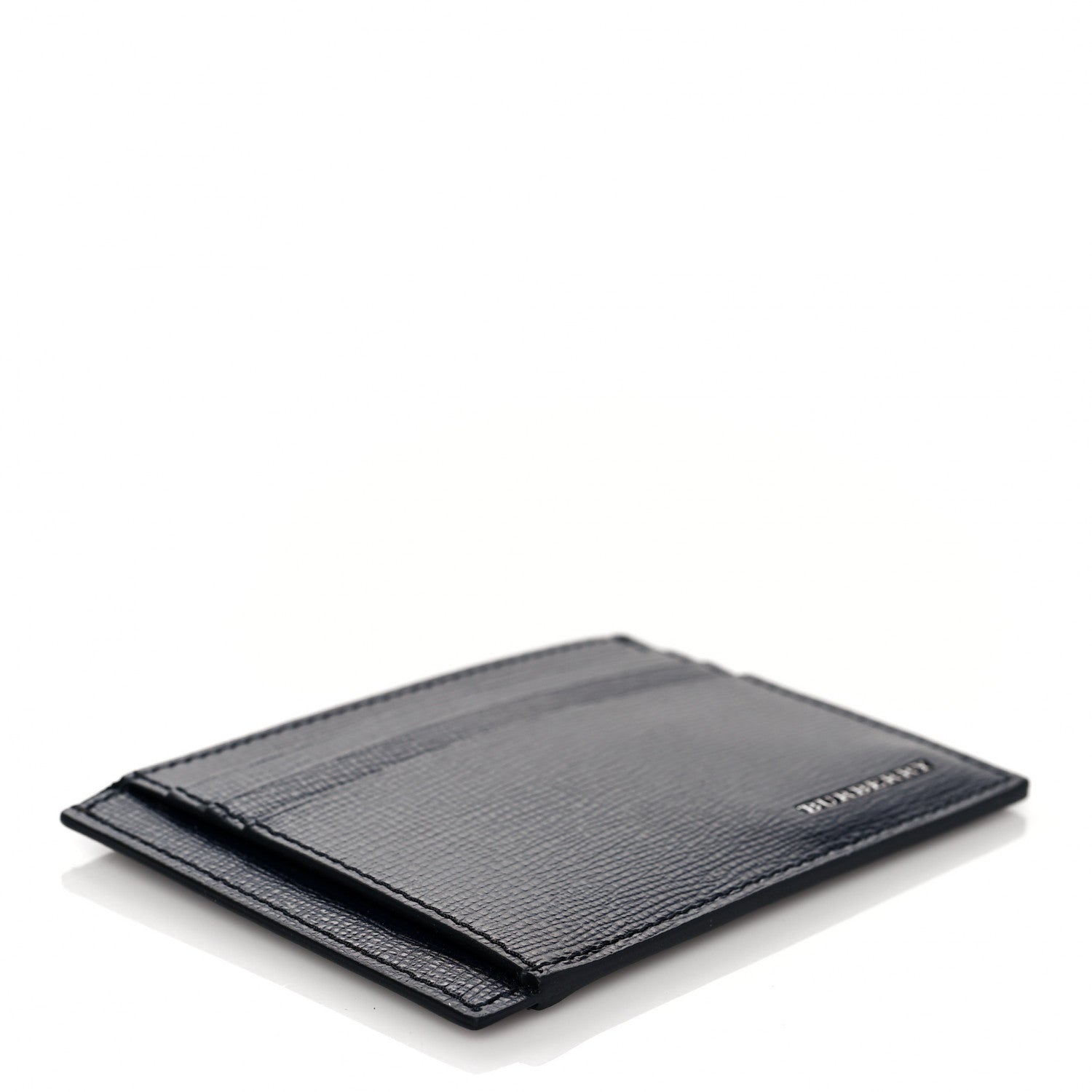Burberry Calfskin Card Holder Dark Navy 4 of 10