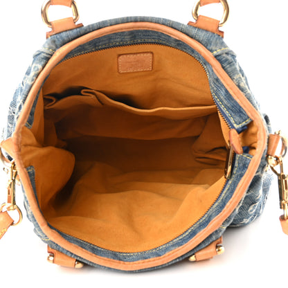 Louis Vuitton Denim Neo Cabby GM Blue 5 of 20