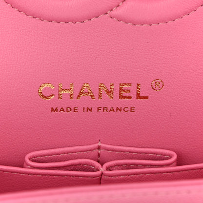 Chanel Caviar Quilted Medium Double Flap Pink 6 of 11