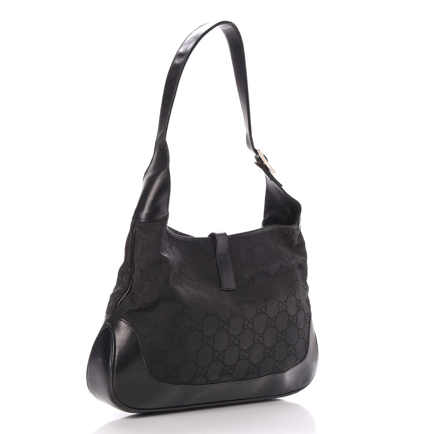 Monogram Jackie O Hobo Black