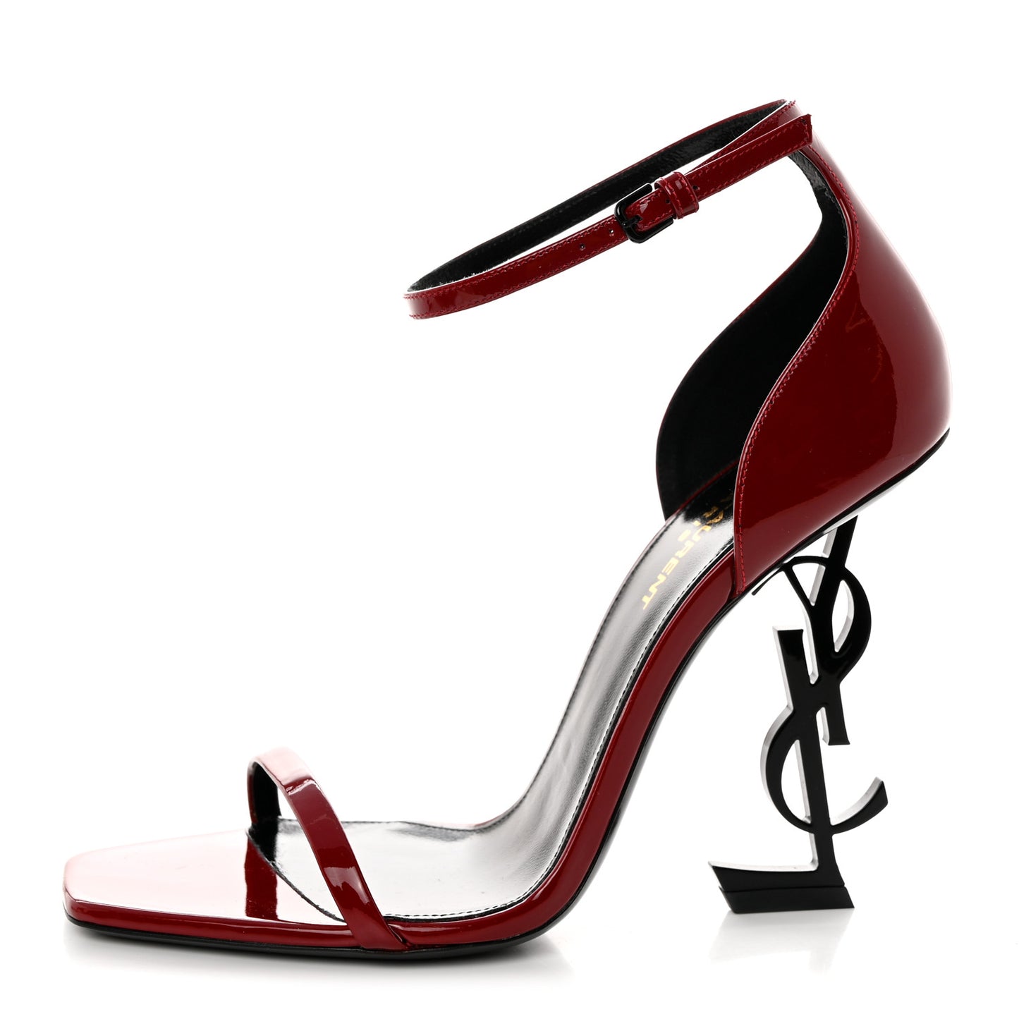 Patent Opyum 110 Sandals 38.5 Hot Red