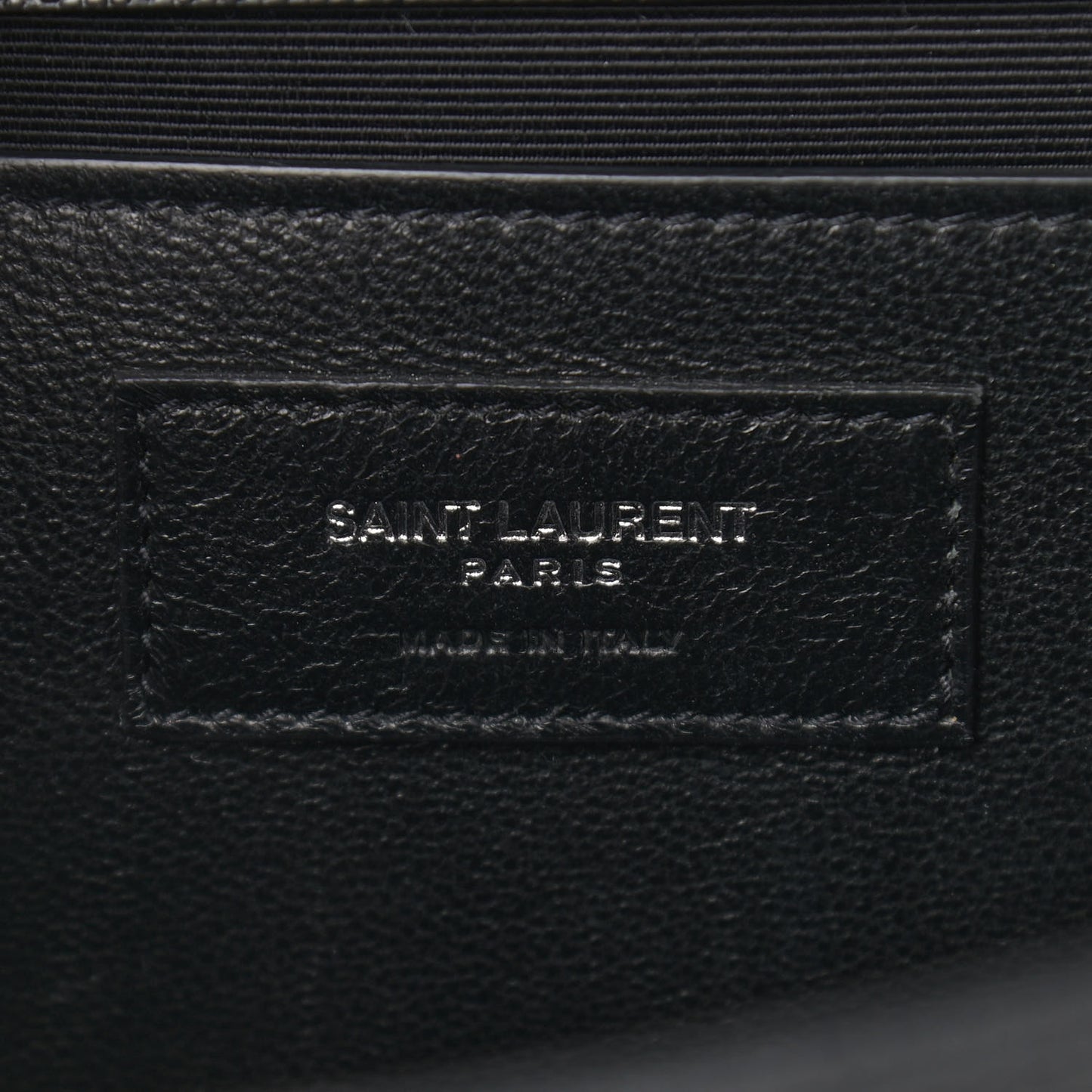 Grain De Poudre Medium Classic Monogram Kate Satchel Black