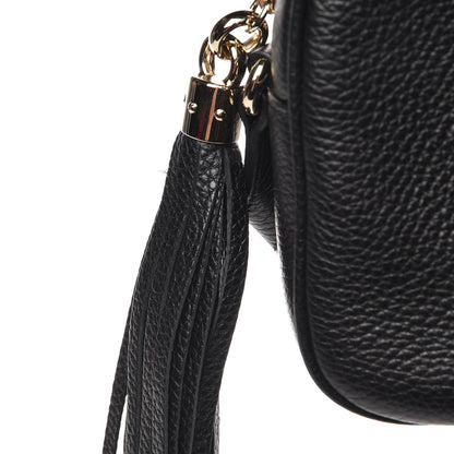 Gucci Pebbled Calfskin Small Soho Disco Bag Black 8 of 8