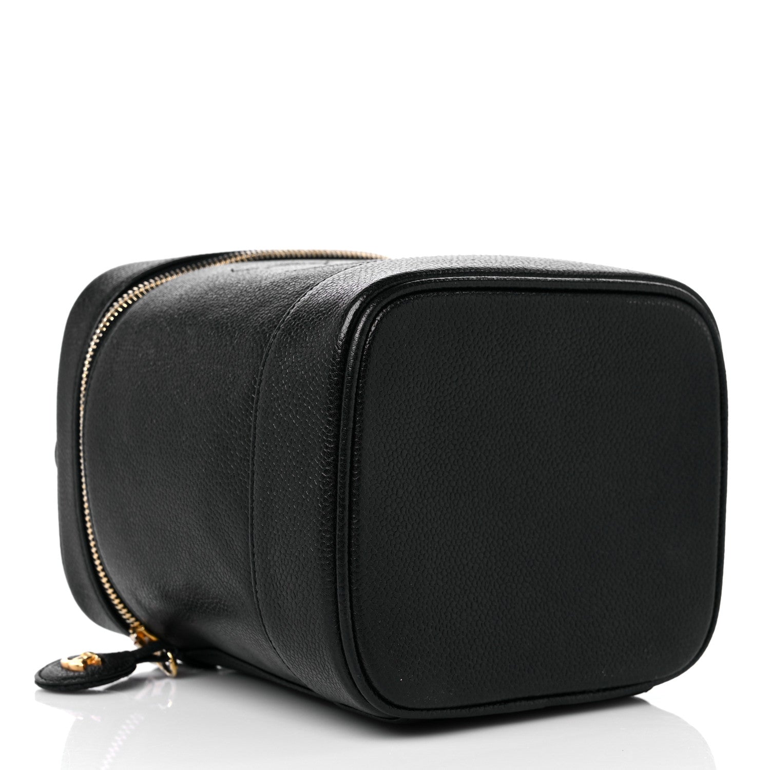 Chanel Caviar Vanity Cosmetic Case Black 4 of 15