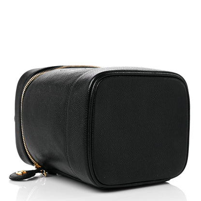 Chanel Caviar Vanity Cosmetic Case Black 4 of 15