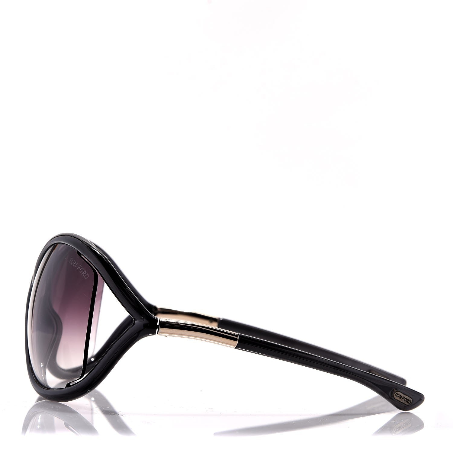 Tom Ford Acetate Whitney Crossover Sunglasses TF9 Black 3 of 7