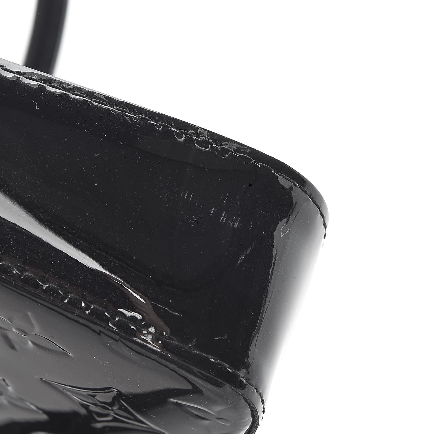 Louis Vuitton Vernis Mini Sac Lucie Black 8 of 9