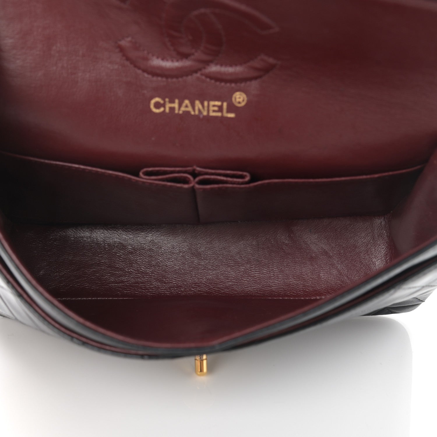 Chanel Lambskin Quilted Small Double Flap Black 5 of 17