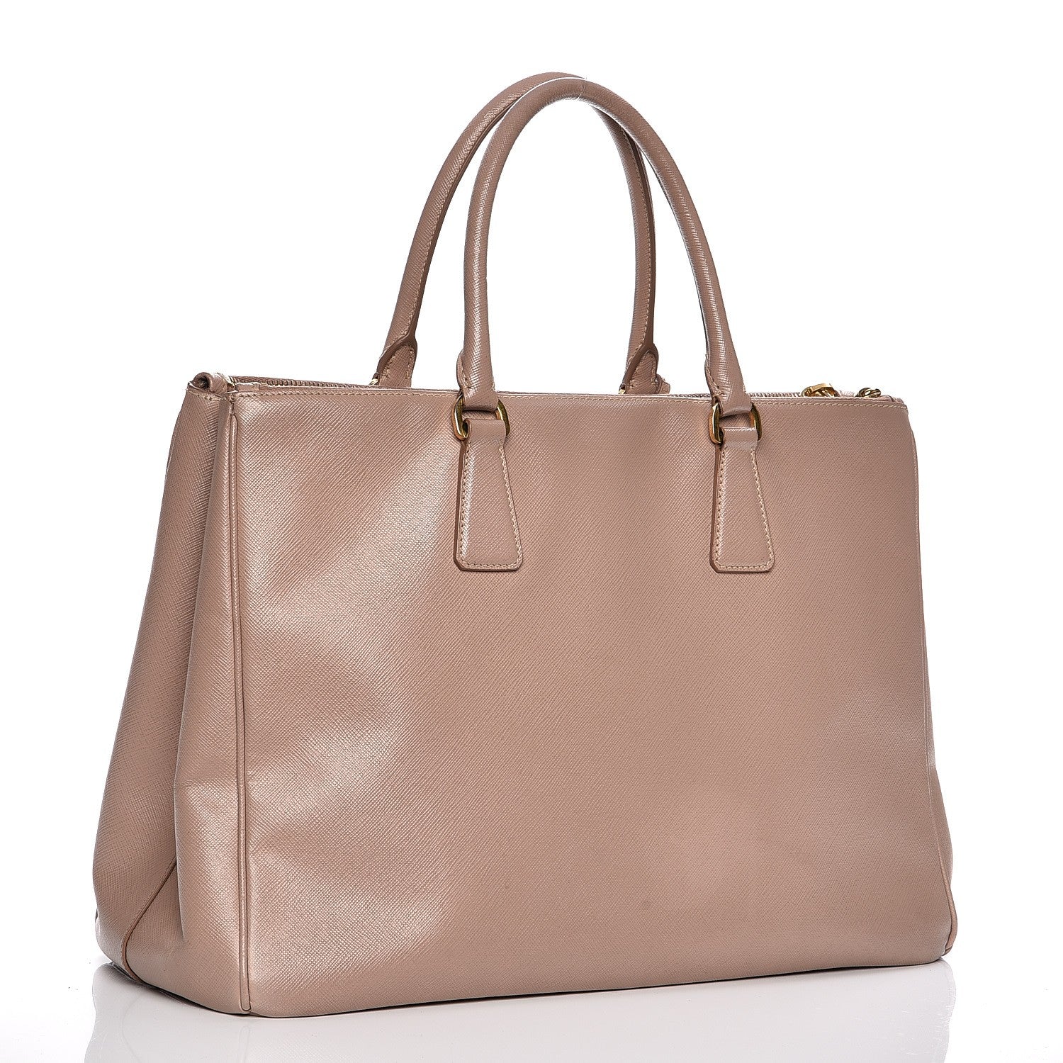 Prada Saffiano Large Galleria Double Zip Tote Cammeo 3 of 17
