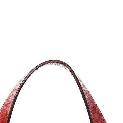 Gucci Monogram Abbey Small Tote Navy Red 12 of 13