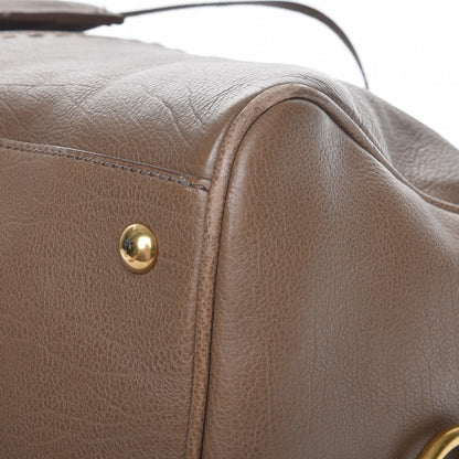 Saint Laurent Calfskin Muse Bowler Dark Beige 13 of 15