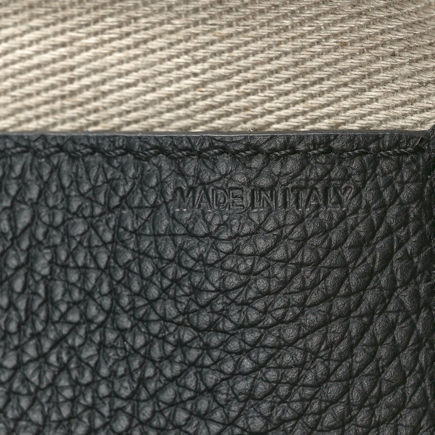 Calfskin Medium Marcie Round Crossbody Bag Black