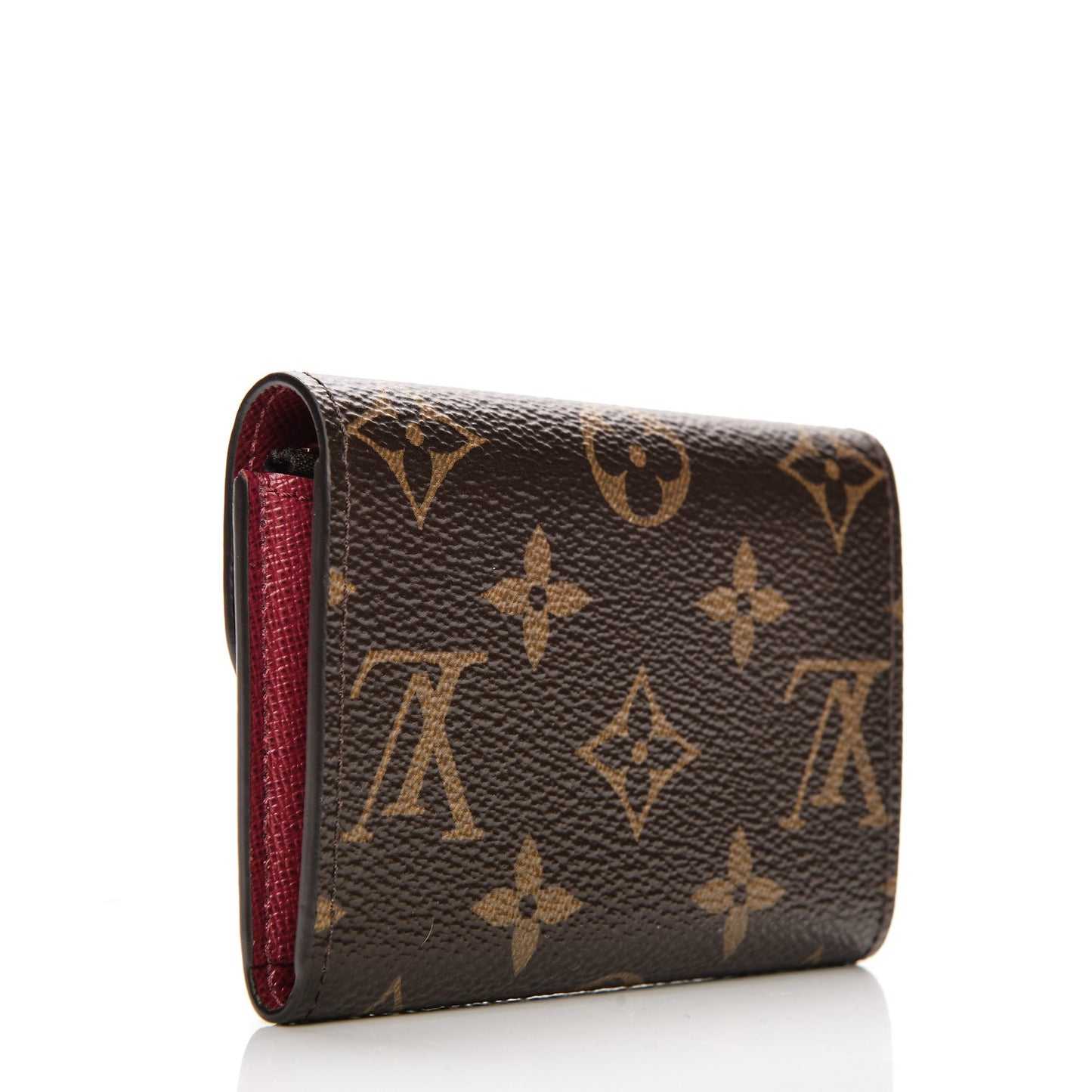 Monogram Rosalie Coin Purse Fuchsia