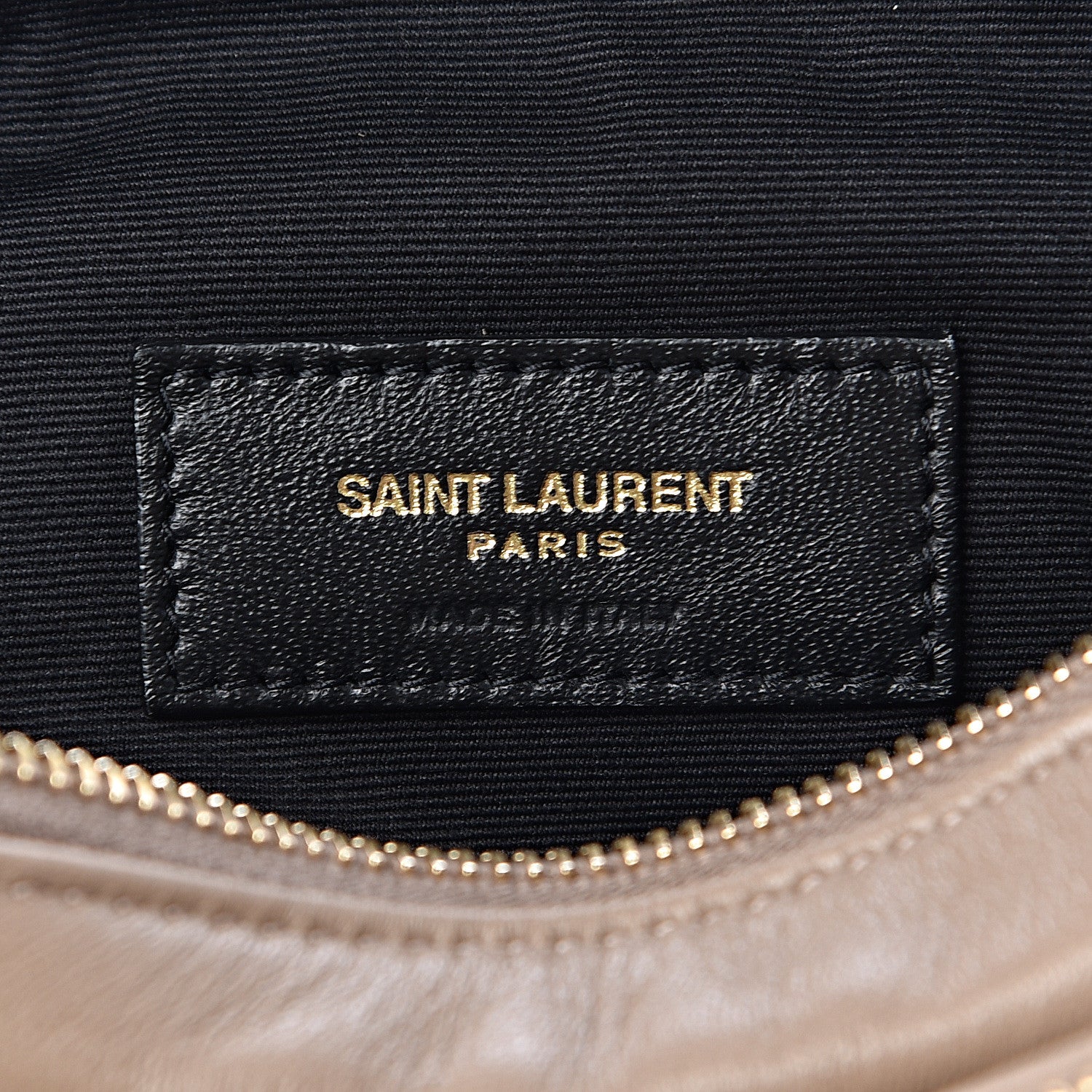 Saint Laurent Lambskin Diamond Quilted Angie Chain Bag Dusty Grey 7 of 10
