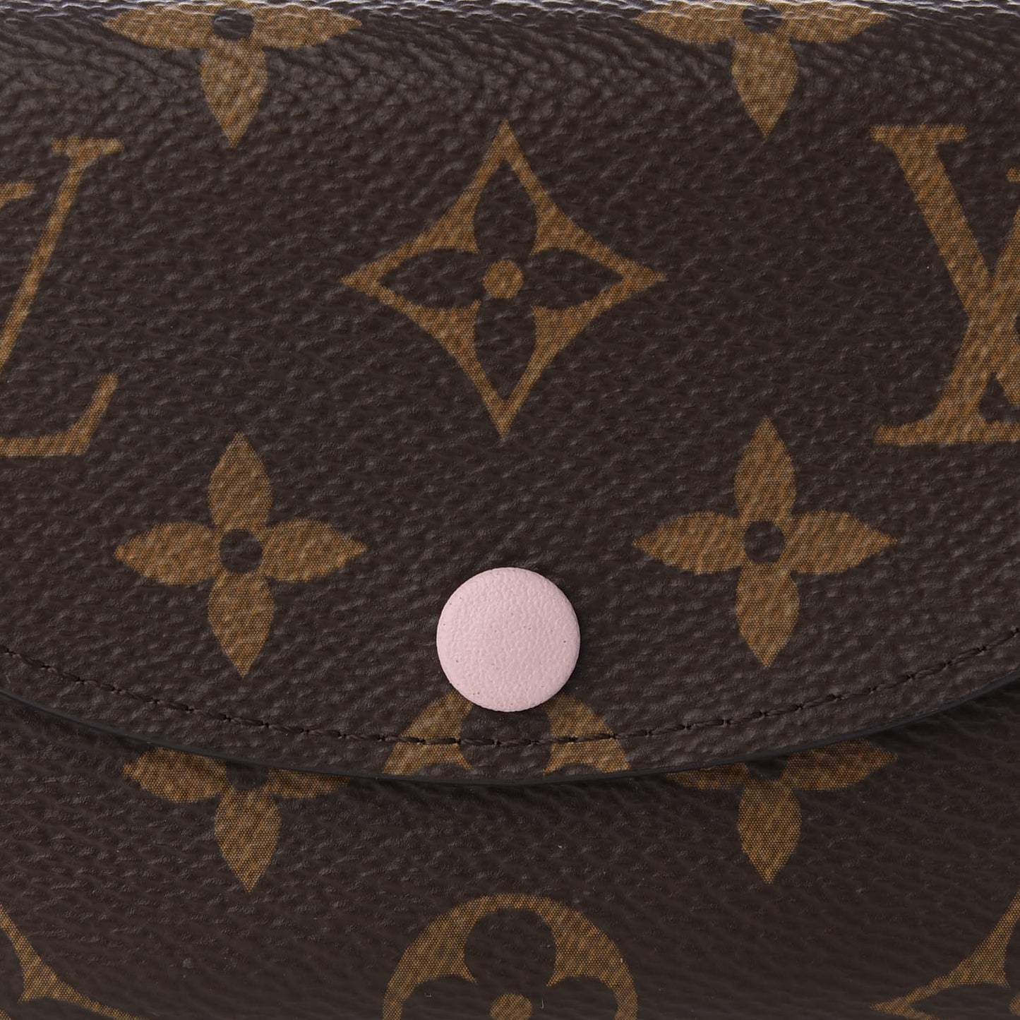 Monogram Rosalie Coin Purse Rose Ballerine