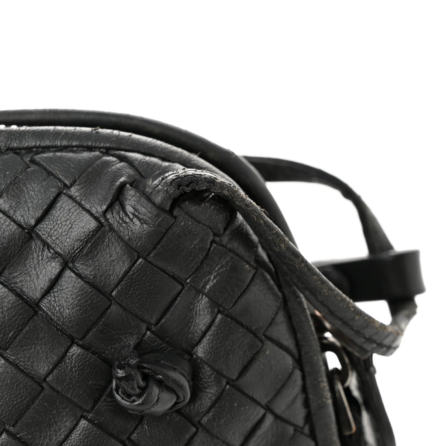 Bottega Veneta Nappa Intrecciato Nodini Bag Black 12 of 15
