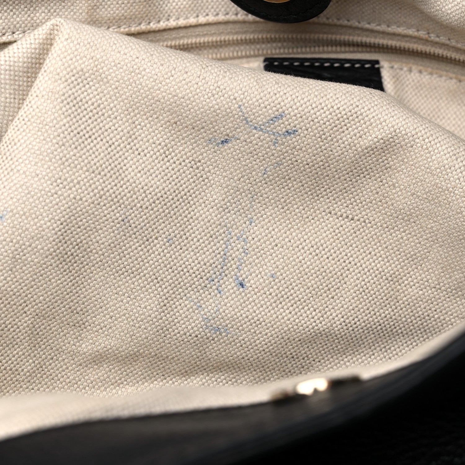 Gucci Calfskin Medium Sukey Tote Black 11 of 20