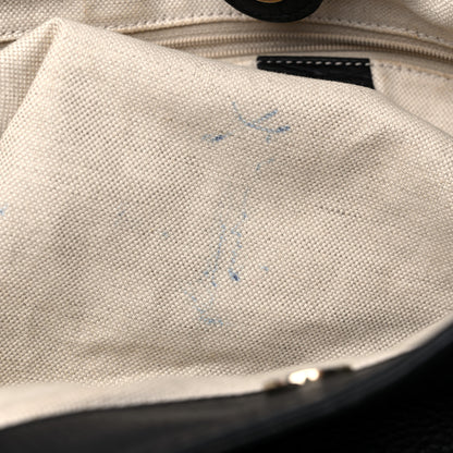 Gucci Calfskin Medium Sukey Tote Black 11 of 20