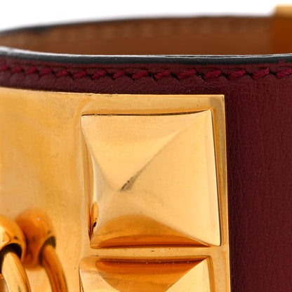 Hermes Box Collier De Chien CDC Bracelet S Rouge H 6 of 6