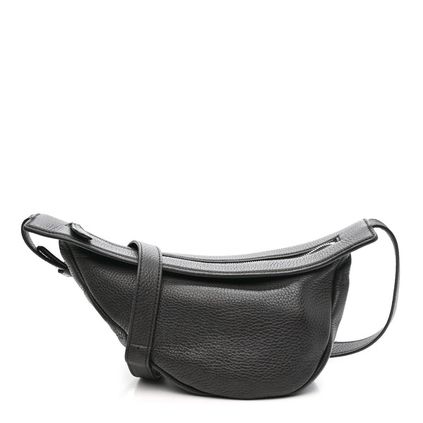 The Row Deerskin Small Slouchy Banana Bag Espresso 1797807