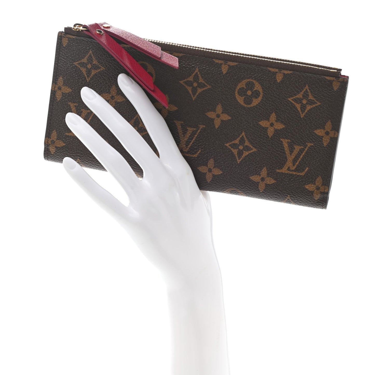 Monogram Adele Wallet Fuchsia