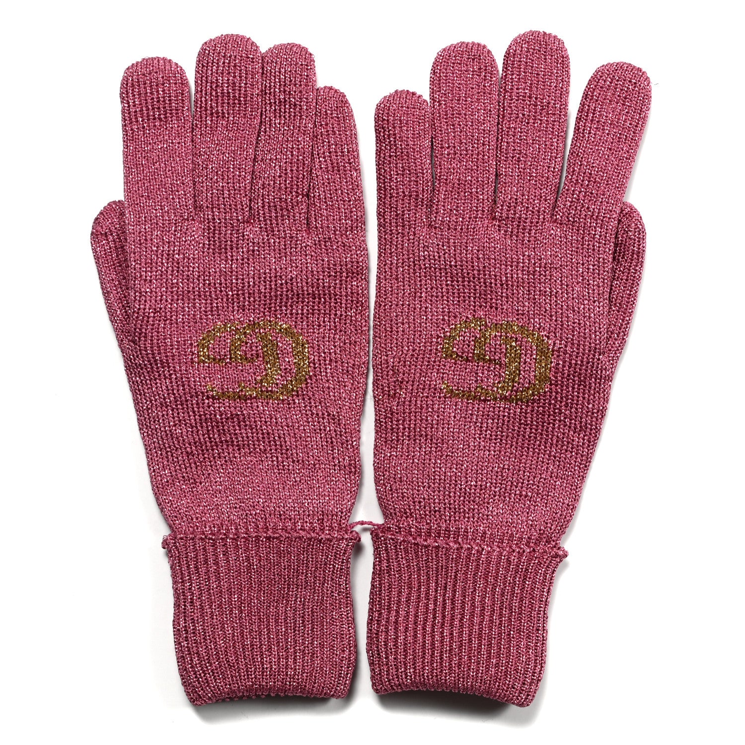 Gucci Cashmere Monluxy Gloves Roseate Yellow 1 of 3