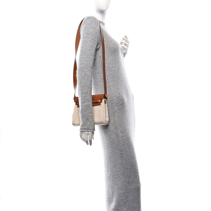 Hermes Military Toile Vache Hunter Herbag Zip Retourne 20 Ecru Beige Fauve 2 of 10